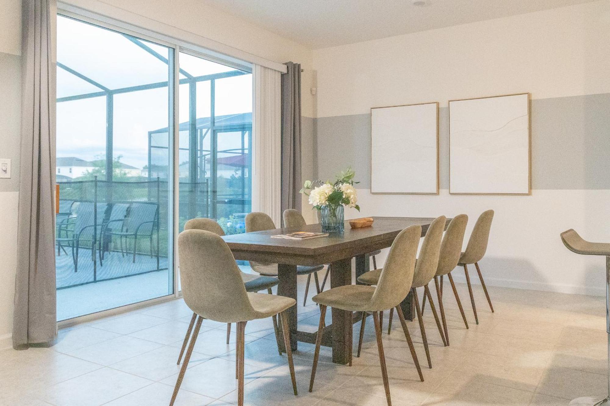 Waterfront Brand New Modern Luxury 8 Bedroom Pool House! Sleeps 16 Kissimmee Eksteriør bilde