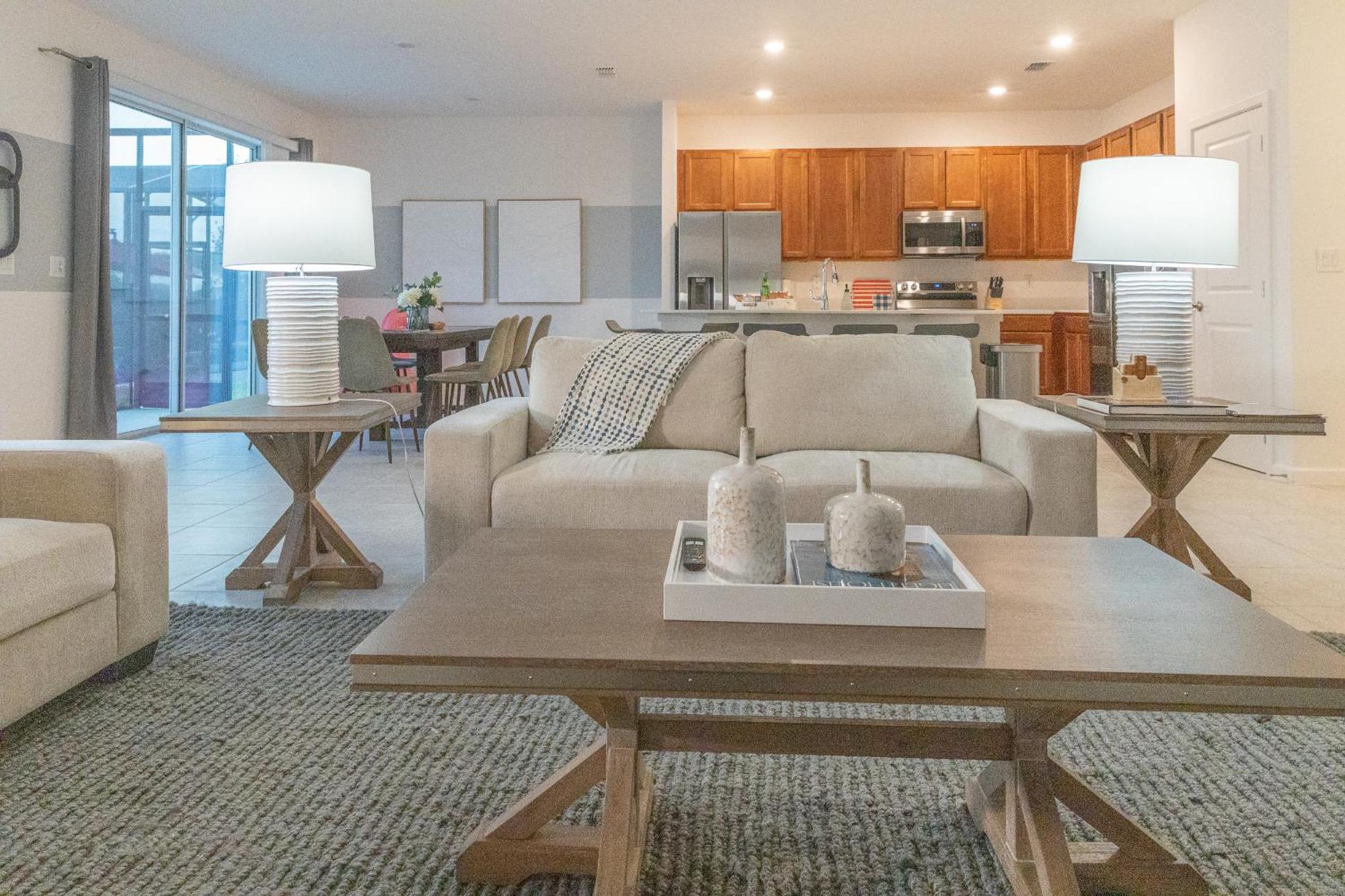 Waterfront Brand New Modern Luxury 8 Bedroom Pool House! Sleeps 16 Kissimmee Eksteriør bilde