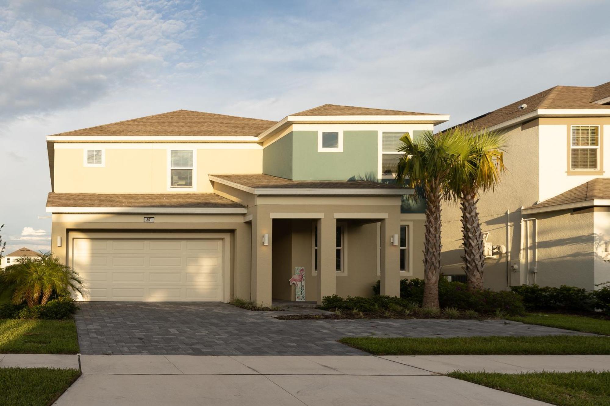 Waterfront Brand New Modern Luxury 8 Bedroom Pool House! Sleeps 16 Kissimmee Eksteriør bilde